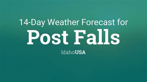 post falls id weather forecast